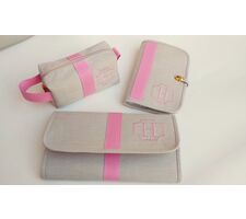 Kit Trocador + Necessaire + capa para Caderno de vacinação