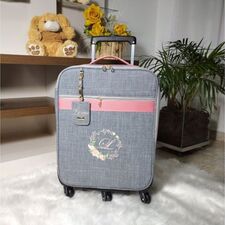 O Melhor Modelo Mala com Rodinhas + Chaveiro de Brinde