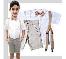 Kit Roupa Social  Menino - Festas - Casamento - Batizado
