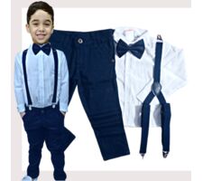 Kit Roupa Social  Menino - Festas - Casamento - Batizado