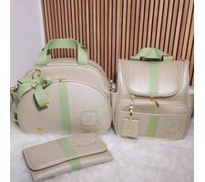 KIT BOLSAS VERDE BEBE